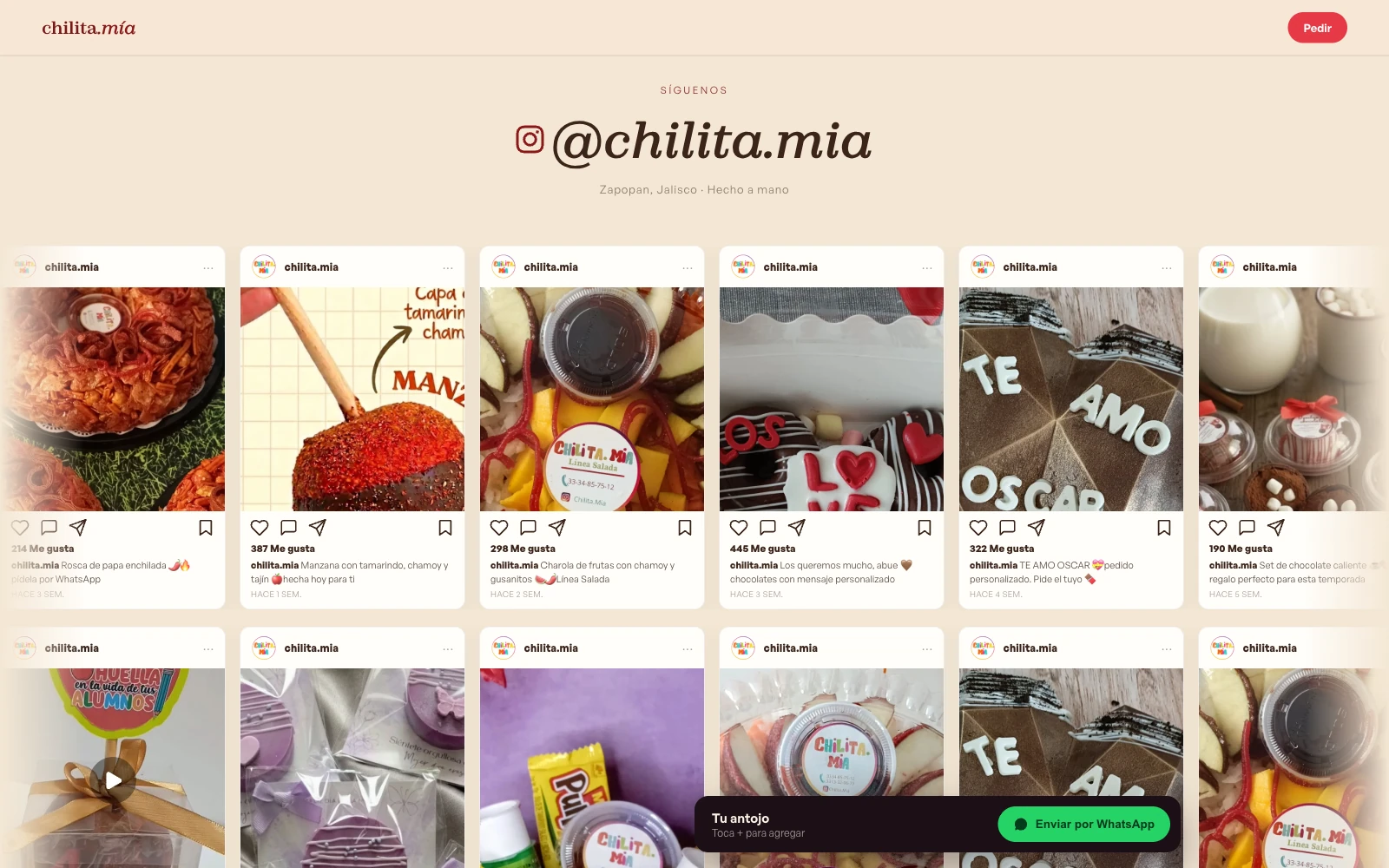 Chilita — vista 3 del sitio